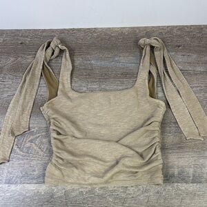 Free People Boulevard Cropped Tank XS